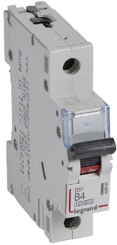 Выключатель автоматический Legrand DX3-E 10000 1п 4А B 16кА картинка